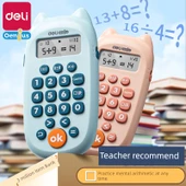 Deli YQ100-2 Çocuklar için Zeka Geliştirme Oyuncak Bilgisayar - Pembe (Pilsiz) - 2