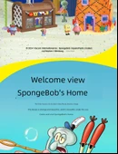 Sünger Bob Yapı Blokları - Ananas Ev + Taş Ev (10 Bebekli) - Kombinasyon Set - 9
