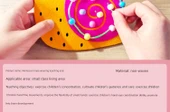 Montessori İp Geçirme Oyuncak - Deniz Yıldızı - 9