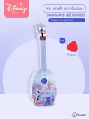 Çocuk Müzik Aleti Oyuncak Gitar Ukulele Başlangıç - Karlar Ülkesi Küçük Boy Gitar - 1