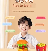 Hamburger Sihirli Fasulye + 4. Seviye Huarong Yolu - Düşünme Eğitimi Seti thumbnail 11