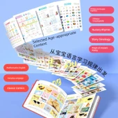 Bebekler İçin Erken Eğitim Sesli Kitap - 2'li Paket Çok Yönlü Sesli Kitap + Dil Geliştirme Sesli Kitap - 4