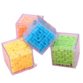 Kare 3D Boncuk Labirent Küp Oyuncak (Rastgele Renk) - 6