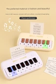 Çocuk Oyuncak Piyano Elektronik Org - Beyaz - Müzikli - 10