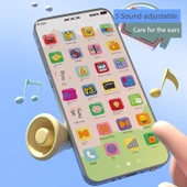 Çocuk Oyuncak Telefon - Küçük Sarı Ördek 28 Tuşlu Tpy-C Şarjlı thumbnail 4