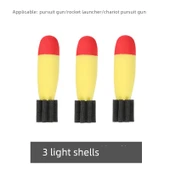 Çocuk Roketatar Havan Mermi Oyuncak - 3 Işıklı Mermi [Büyük] thumbnail 3