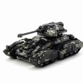 Titanyum Alaşımlı Leopard Tankı Model Seti - 11