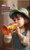Bebek Müzikli Korna Oyuncak - Korna + Düdük + Müzik Transferli Sarı Ördek - 11