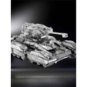Titanyum Alaşımlı Leopard Tankı Model Seti - 8