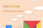 Ahşap Tangram - Saklama Kutulu ve Referans Figürlü - 8