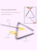 Orff Vurmalı Çalgı Demir Üçgen - 5 inç (Kenar Uzunluğu 12.5cm) - 3