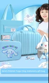 Cinnamoroll Kırtasiye Seti - Yugui Köpek Takımı Keyif Hediye Çantası - 10
