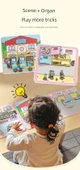 DIY Sessiz Kitap - Çılgın Kızarmış Tavuk Burger Dükkanı (Yıkanabilir/Tekrar Kullanılabilir) - 9
