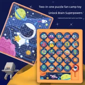 Dijital Huarong Yolu Kaydırmalı Puzzle - İleri Seviye Astronot - 2