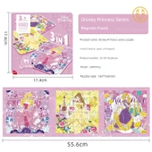Rapunzel Manyetik Puzzle - 5 Katmanlı (4-5 Yaş) - 1