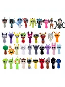 Sprunki Ritim Kutusu Peluş Oyuncak Bebek - Siyah Grimace 20-25cm - 5