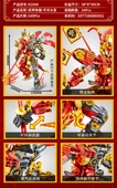 Yarı Mekanik Guan Yu Mecha Robot Yapım Seti - Hediye Kutulu - 10