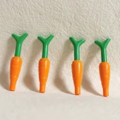 LEGO Turuncu Yeşil Havuç ve Yaprak Parçaları - 10