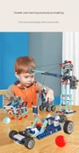 Bilim ve Eğitim Robotu Yapım Seti - 396 Parça + 300 Model - 10