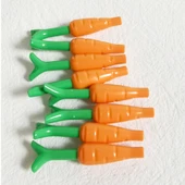 LEGO Turuncu Yeşil Havuç ve Yaprak Parçaları - 8