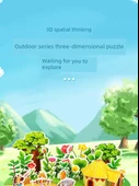 3D Puzzle - Düz Kamp ve Otlak Barbekü - Ekstra Büyük Stereo Puzzle - 8