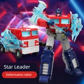19cm İtfaiye Aracı Müfettiş Robot Oyuncak - 7