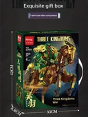 Üç Krallık Guan Yu Mecha Model Yapı Taşları - Demir Süvari Wu Sheng [1259 Parça] - 5