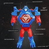 Superman Projeksiyonlu Dönüşen Robot Saat - 3