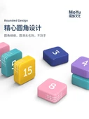 Morandi Renkli 5x5 Manyetik Dijital Huarong Yolu Bulmacası - 6