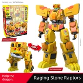 Dönüşen Dino Robot Oyuncak - Taş Raptor - 1
