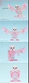 Baykuş Dönüşen Oyuncak Model Seti - 5cm - Beast Box Serisi Rhapsody - 7
