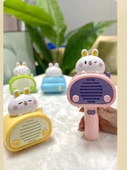 Çocuk Karaoke Mikrofonu - Kablosuz Bluetooth Oyuncak - Sarı - 5