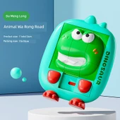 3D Hayvan Klotski Kaydırmalı Puzzle - Kukla Uzun Gövdeli Üç Yollu Huarong Yolu - 1