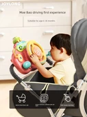 Şarjlı Çocuk Direksiyon Simülasyon Oyuncak - Kırmızı Kabin thumbnail 3