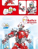 Ultraman MECHA Yapı Blokları - Tyro Ultraman Mecha [910 Parça] - 10