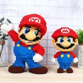 Mario Yeşil Figür 7000 Parça 25cm Yüksek Lego Oyuncak - 4