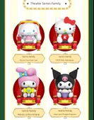 Sanrio Hello Kitty Bisiklet Ailesi Kör Kutu - 9
