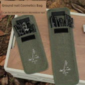 Kamp Çadırı Kazığı - 4 Adet 30cm Çelik Kazık - 2