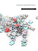 Yıldızlı Gece Mini Tüp Puzzle - 150 Parça - Fotoğraf Çerçeveli ve Yapıştırıcılı - 5
