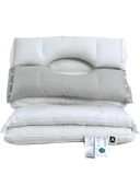 Boyun Koruyucu Uyku Yastığı - Yüksek Yastık * 2 Adet [60cm * 40cm] - 6