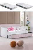 Yavrulu Karyola, Mira Yavrulu Montessori Karyola - Gri + 2 Adet Comfort Yatak - 7