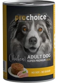 Pro Choice Chicken Tavuk Etli Tahılsız, Şekersiz Köpek Konservesi 400 gr - 1