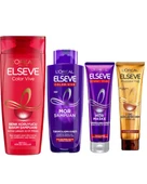 Loreal Elseve Renk Koruyucu Şampuan 360 ml & Mor Şampuan 200 ml &Mor Maske &Saç Güzelleştirici Krem 150ml - 1