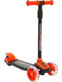 Cool Wheels Twist Led Işıklı 3 Tekerlekli Scooter Turuncu - 2