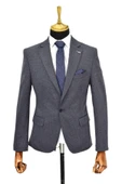 Erkek Tek Spor Ceket Çift Yırtmaçlı BGL-ST04566 - 1