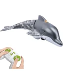 Rc Uzaktan Kumandalı Oyuncak Yüzen Yunus Balığı Su Püskürtebilir thumbnail 1