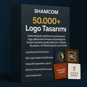 50.000+ Logo Tasarımı – Shamcom’dan Dev Grafik Paketi - 2