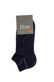 Jiber Erkek Modal Patik Likralı Çorap 6104/6106 - 6 Adet  Lacivert 40-44 - 2