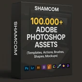 100.000+ Adobe Photoshop Içeriği – Shamcom’dan Dev Bir Tasarım Arşivi - 1