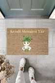 Dijital Baskı Kişiye Özel İç Kapı Dekorasyon Paspas  PS11195 - 3